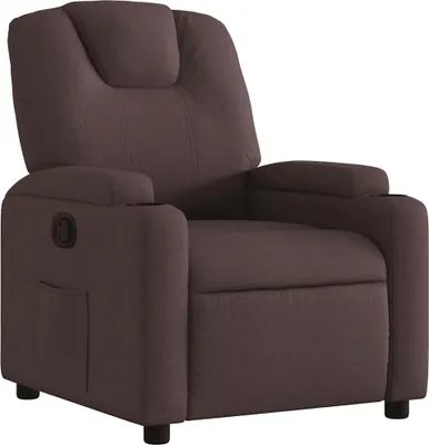 Obrázek produktu pro vidaXL Relax křeslo tmavě hnědá látka