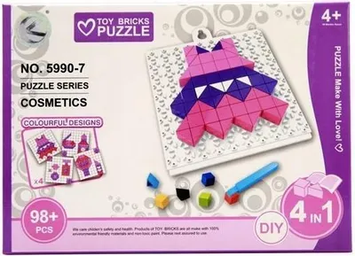 Obrázok produktu pre Puzzle sada, 98 dielov – kreatívna vzdelávacia hra od 3 rokov