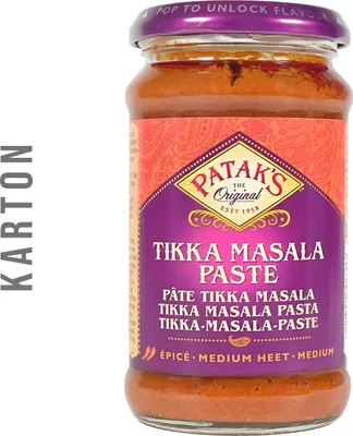 Produktbild von Patak´s Tikka Masala Gewürzpaste 6x283g