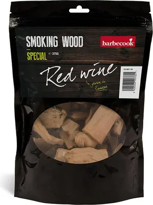 Immagine prodotto di Legno per affumicatura / Trucioli per affumicatura vino rosso 375g