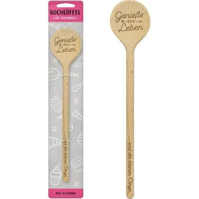 Produktbild von Kochlöffel 47813 "Genieße das Leben"