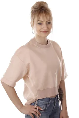 Produktbild von Diesel Black Gold "Fukuy Felpa" Damen Shirt Rose