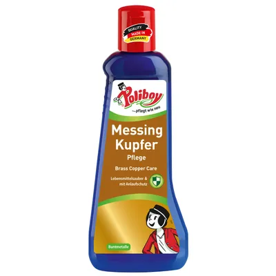 Produktbild von Poliboy Reinigungsmittel Messing Kupfer Pflege - Inhalt 200 ml, Reinigung & Pflege