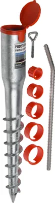 Obrázok produktu pre Uzemňovací hrot so zemniacou zástrčkou Skrutkovacie puzdro Uzemňovacie puzdro Parasol 26-65 mm