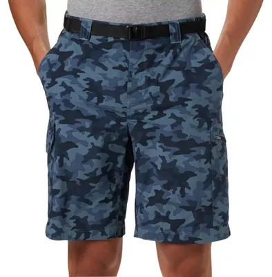 Image de COLUMBIA Slvr Rdge M Prtd Short Short homme Bleu marine Taille 32