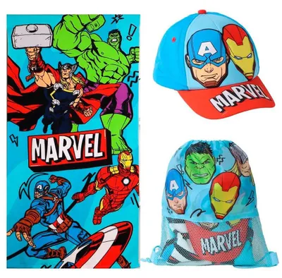 Obrázek produktu pro Sada ručníku a tašky Marvel Avengers