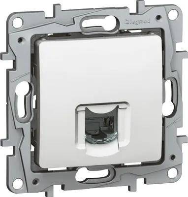 Zdjęcie produktu dla LEGRAND 664773 Datendose 1-fach RJ45 Kategorie 6UTP
