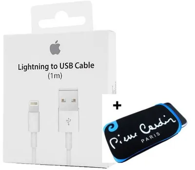 Immagine prodotto di Cavo dati/carica - Apple MD818ZM/A - 1 metro - con custodia protettiva - USB-A a Lightning - Prodotto