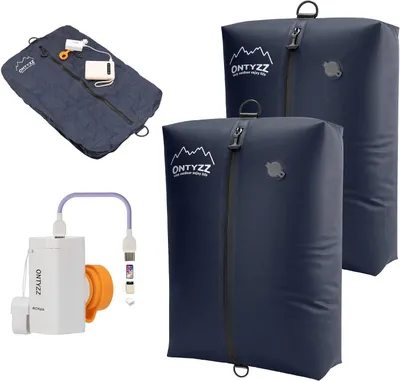 Productafbeelding van Vacuümzakken voor kleding - Herbruikbare TPU vacuümzakken met luchtdicht ventiel - Reizen - Rugzak