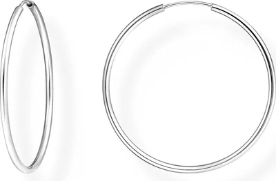 Produktbild von Thomas Sabo CR728-001-21 Damen-Creolen Ohrringe Mittelgroß Silber