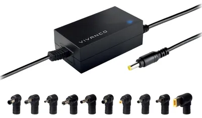 Produktbild von Universal-Netzteil mit Schalter für Notebooks und Netbooks, 45 Watt