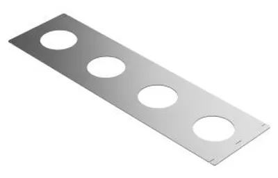 Produktbild von Flex-Plate Flowers Insert - Cortenstahl, 70,5x19,5 cm Material: Cortenstahl Größe: 70,5x19,5 cm