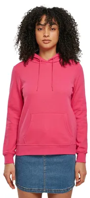 Obrázek produktu pro Build Your Brand – dámská mikina s kapucí „Basic“ TN1809 (XL) (hibiskusově růžová)