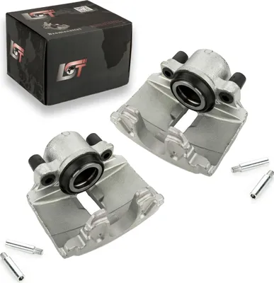 Produktbild von 2x Bremszange Bremssattel mit Bolzen Vorne links rechts für AUDI SEAT SKODA VW