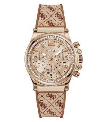 Produktbild von Guess Damen Uhr Armbanduhr CHARISMA GW0699L2 Silikon