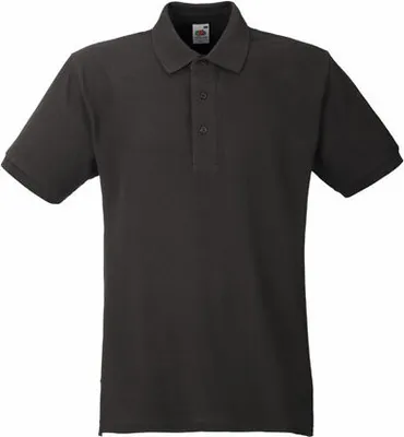 Produktbild von Fruit of the Loom - Heavy Polo - Charcoal (Solid) - XL
