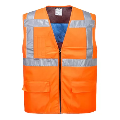 Image de Portwest CV02 Gilet de refroidissement haute visibilité Orange Taille S/M