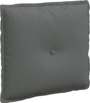 Obrázok produktu pre vidaXL Zadný vankúš tmavosivý 50 x 19 x 45 cm látka