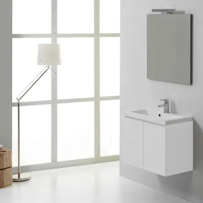 Immagine prodotto di Mobile bagno sospeso 60 cm bianco foresta | Manhattan