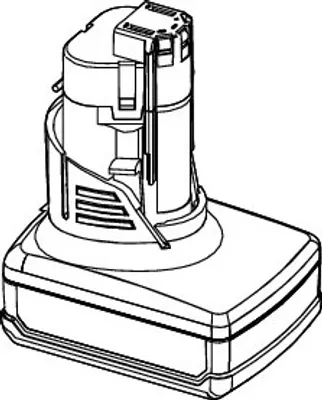 Produktbild von TECE 720210 TECEflex Li-Ion Akku 3,0 Ah für