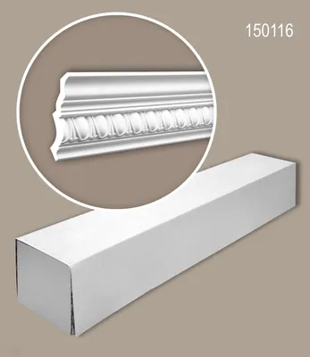 Produktbild von Profhome 150116 Eckleisten 1 Karton SET mit 8 Zierleisten | 16 m