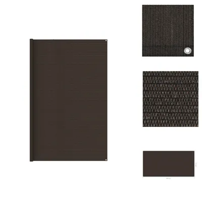 Image de vidaXL Tapis de tente 300x600 cm Marron - Accessoires de tente
