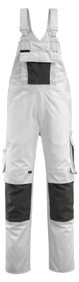 Produktbild von Mascot UNIQUE Latzhose  Augsburg Gr. 54 weiss/dunkelanthrazit