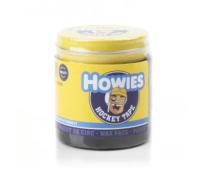 Produktbild von HOWIES Retail Pack - 3 x Tape wht 25,4mm x 18,28m / 1 x Tin Stick Wax, Farbe:Black