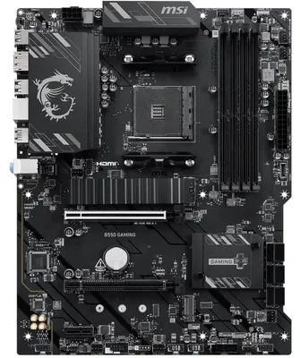 Productafbeelding van MSI B550 Gaming B550 AM4 ATX DDR4 - Moederbord - AMD Socket AM4 (Ryzen)