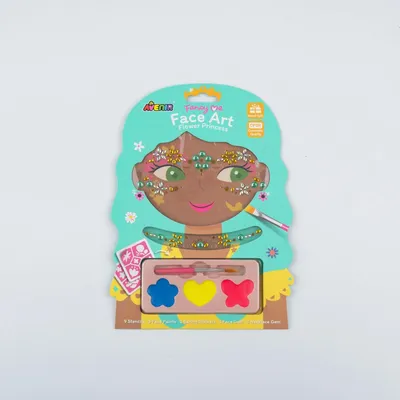 Productafbeelding van Make-up set bloemenprinses voor kinderen, 10 stuks