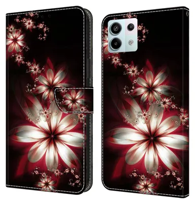 Produktbild von Für Xiaomi Redmi Note 13 Pro / Poco X6 Kunst-Leder Book Handy Tasche Motiv 11 Hülle Etuis Schutz