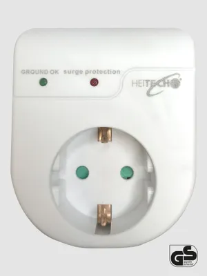 Immagine prodotto di Adattatore Heitech per la protezione dalle sovratensioni Protezione per bambini con display di stato
