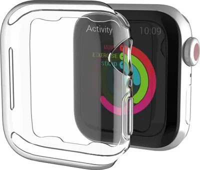 Produktbild von Schutzhülle für Apple Watch 44mm - Silikon TPU Case - Transparent