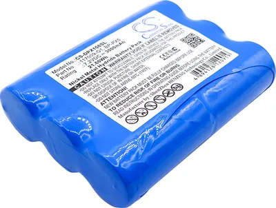 Immagine prodotto di TECHTEK Batteria compatibile con [Dranetz] DBMP1, DBPG106, DBPV10, DBPV500, DBPVFLEX, DBPX108 sostituisce 117009-G1, per BP-PX5