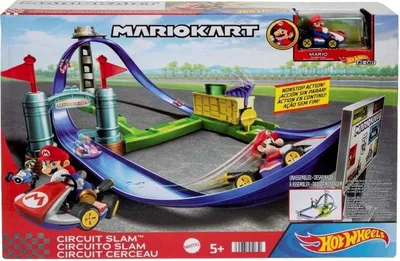 Immagine prodotto di Hot Wheels Mario Kart Circuito Slam Track
