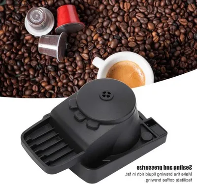 Wiederverwendbarer Kapseladapter für Kaffeepads, kompatibel mit Espresso, perfekt für Kaffeemaschinen und nachhaltige Nutzung
