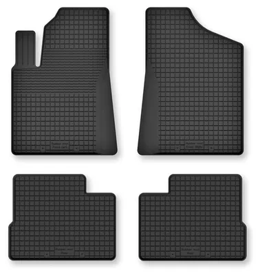 Zdjęcie produktu dla Dywaniki gumowe do Subaru Impreza IV 2011-2016 (hatchback/sedan) – 4 szt., czarne, dobierane – Wielganizator Semi-Universal