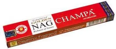 Obrázok produktu pre Vonné tyčinky Vijayshree "Golden Nag Champa" 15gr.