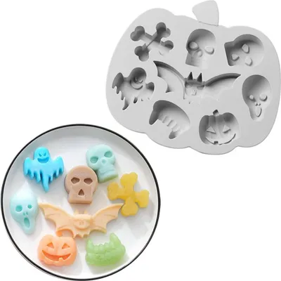 Produktbild von Schaurig Silikon Backform - Halloween Mini Cake