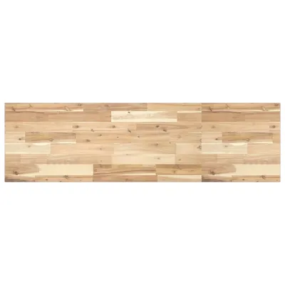 Produktbild von Waschtischplatte Unbehandelt 120x40x2 cm Massivholz Akazie