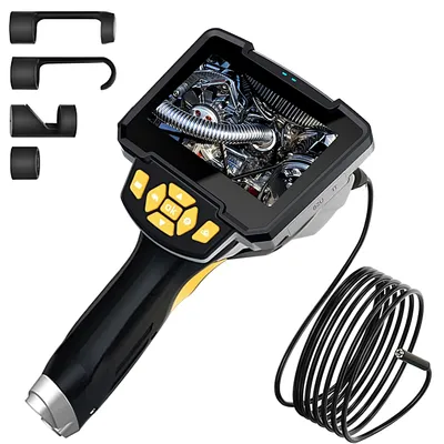 Produktbild von Endoskopkamera 5m Profi Endoskop mit LED Licht und 4.3 Zoll Vollfarbbildschirm Inspektionskamera Endoscope Kamera mit Wasserdicht IP67 Objektiv Retoo