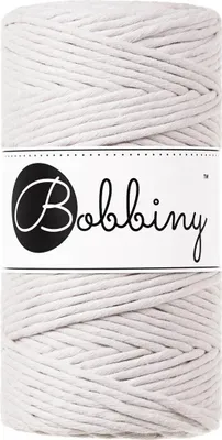 Obrázek produktu pro Bobbiny Macrame Cord 3 mm 100 m Moonlight Šňůra