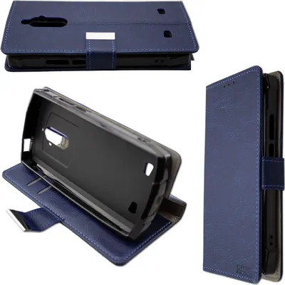 Obrázok produktu pre caseroxx puzdro na mobilný telefón kompatibilné s Doogee S55  Wallet Case v modrá