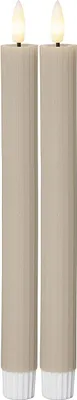 Produktbild von Star Trading 061-64, Beige, Universal, Wachs, IP20, 2 Glühbirne(n), LED