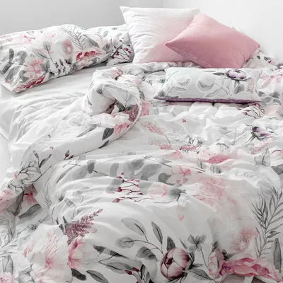 Produktbild von Delicate bouquet Bettbezug 135 x 200 cm 100% Baumwolle Hergestellt in Europa