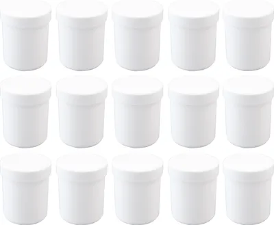 Produktbild von 15 Salbendosen, Cremedosen 60ml hoch - hergestellt in Deutschland