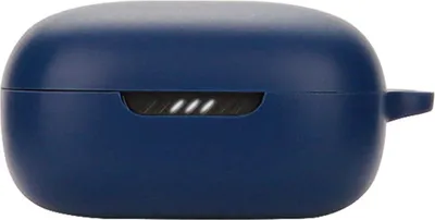 Produktbild von König Design Hülle kompatibel mit JBL Live Free 2 TWS Kunststoff Full Cover Handyhülle - Case Dunkelblau