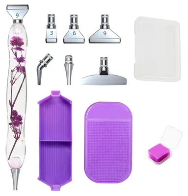 Produktbild von Solidchoice – Set mit Stiften zum Diamantmalen für Bastelarbeiten und DIY-Projekte