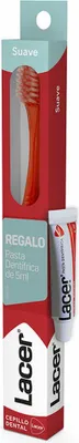 Image de Assortiment de brosses à dents souples avec dentifrice - 2 pièces