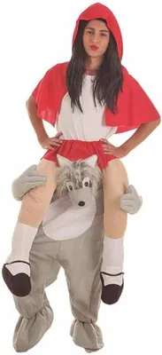 Produktbild von Verkleidung für Erwachsene Ride-On M/L Böser Wolf Rotkäppchen